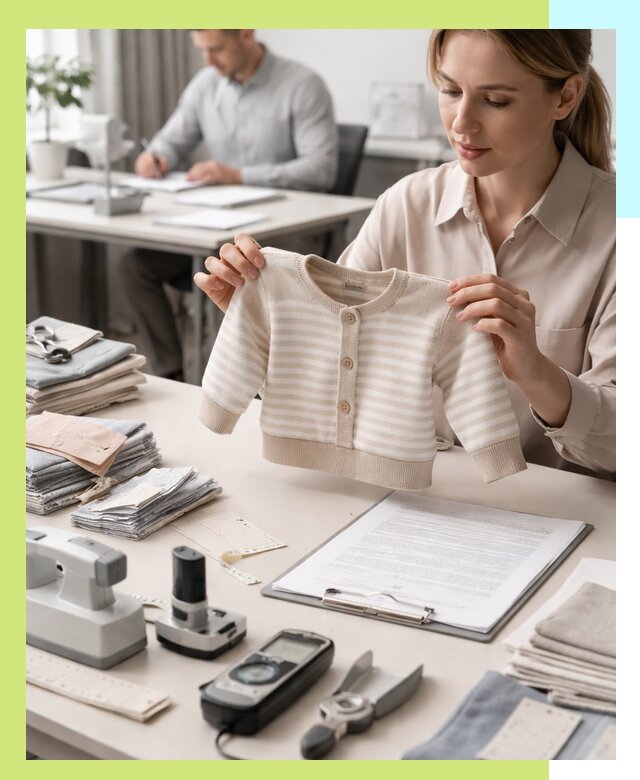 Сертификация детской одежды и текстильных изделий в Зиме