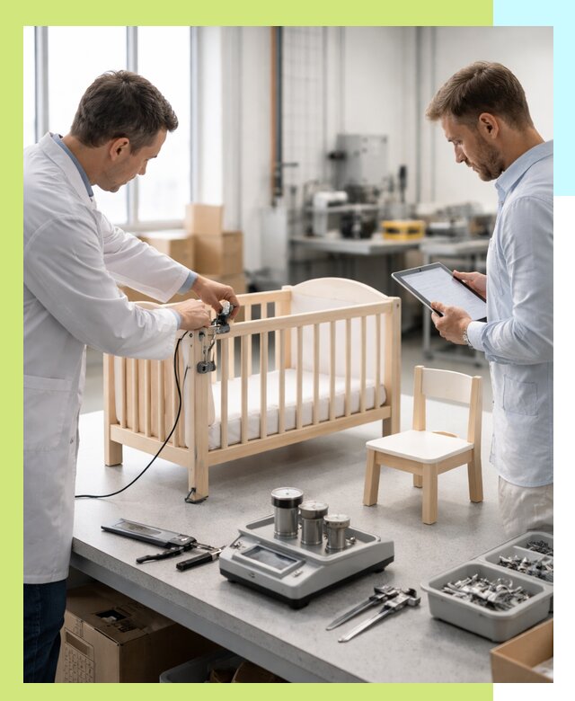 Сертификация детской мебели и проверка безопасности в Зиме