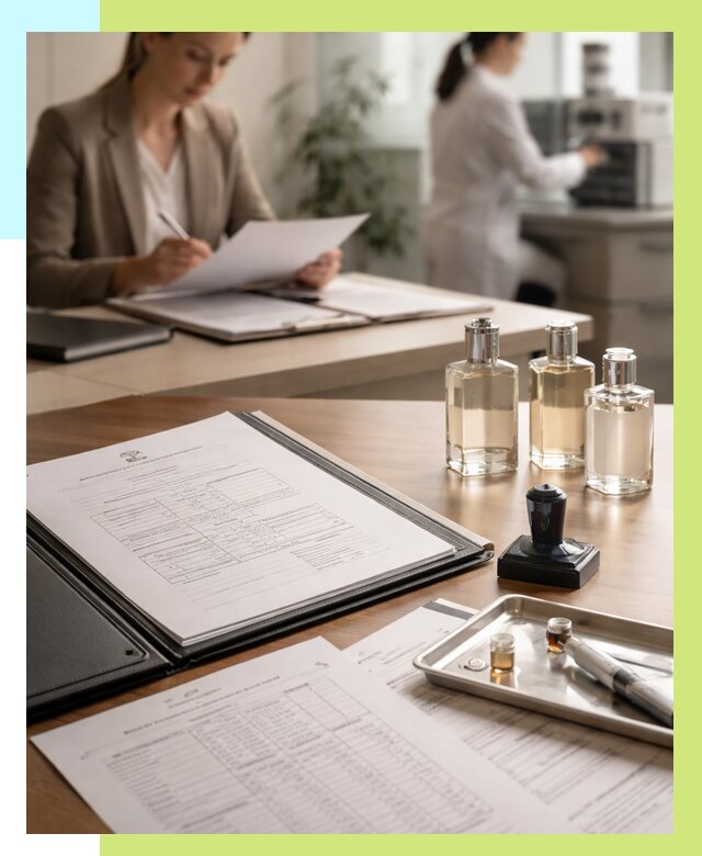 Сертификация парфюмерии в Зиме от 15342 р. | Алешин-Зма