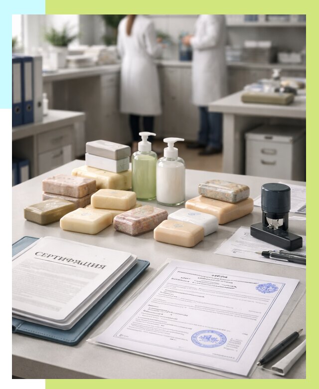 Сертификация мыла и сертификат на мыло в Зиме от 12274 | Алешин-Зма