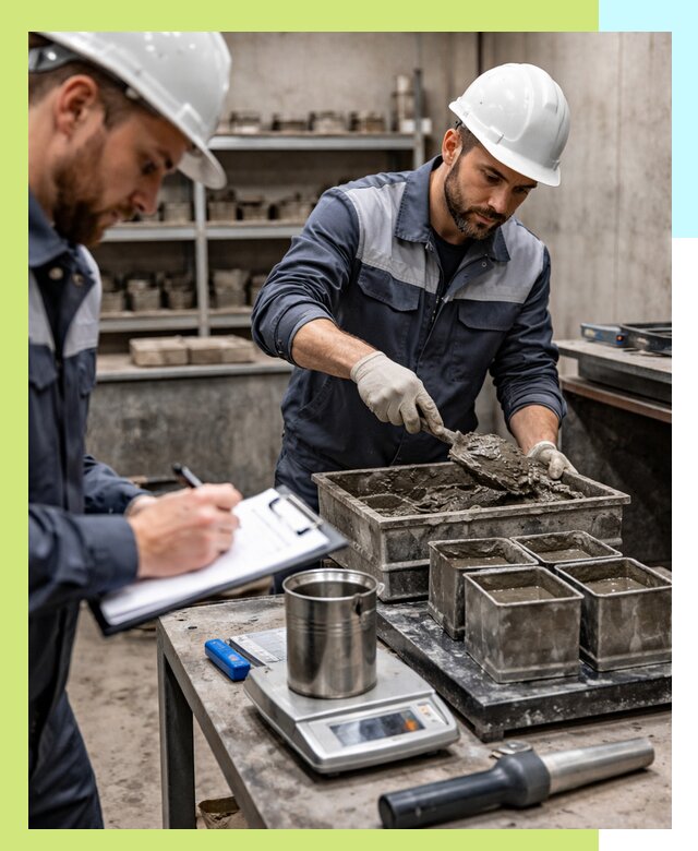 Сертификация качества и соответствия бетона в Зиме