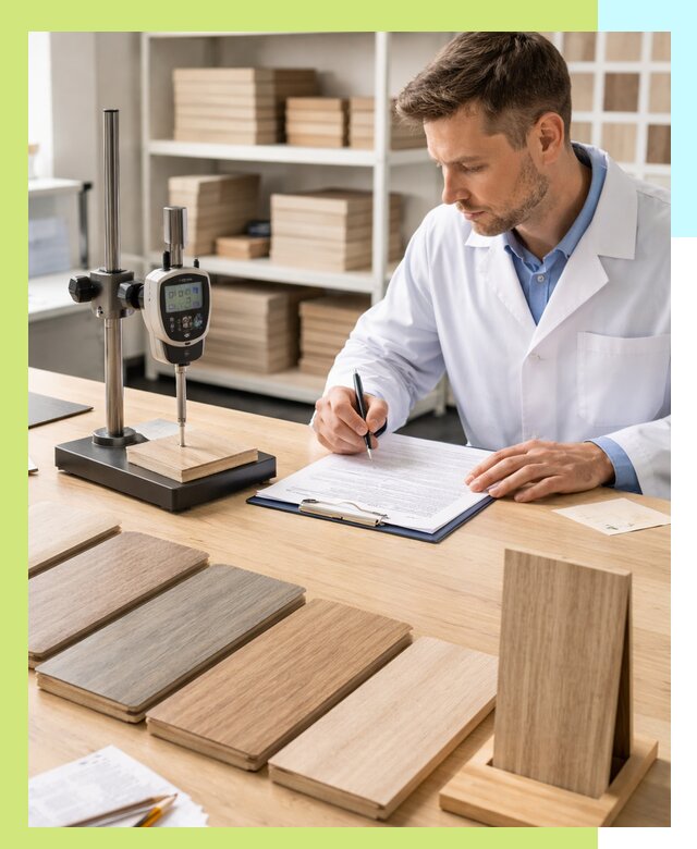 Сертификация ламината с испытаниями и оформлением документов в Зиме