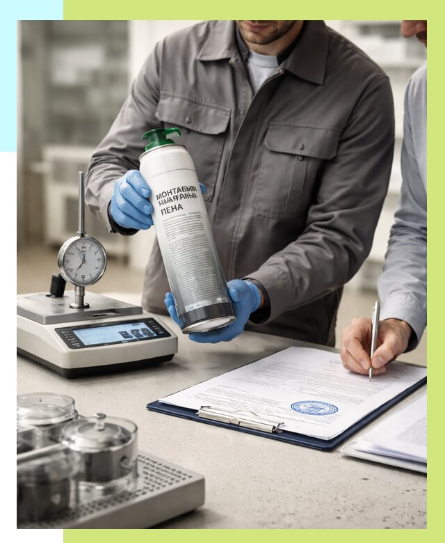 Сертификация монтажной пены в Зиме от 15342 р. | Алешин-Зма