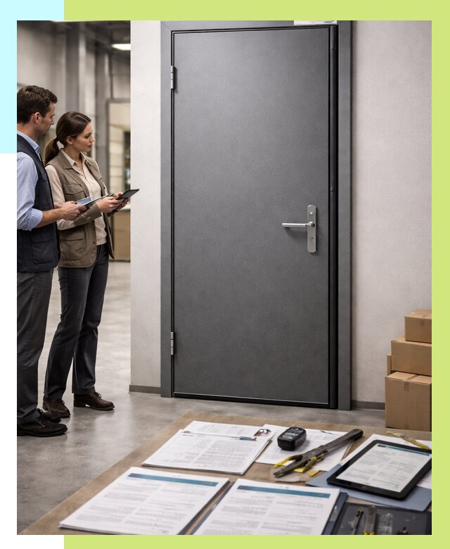 Сертификация противопожарных дверей в Зиме от 9205 р. | Алешин-Зма