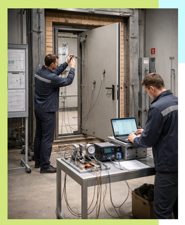 Сертификация противопожарных дверей в Зиме по ГОСТ и ТР