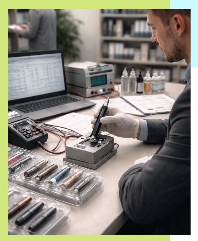 Сертификация электронных сигарет и вейпов в Зиме