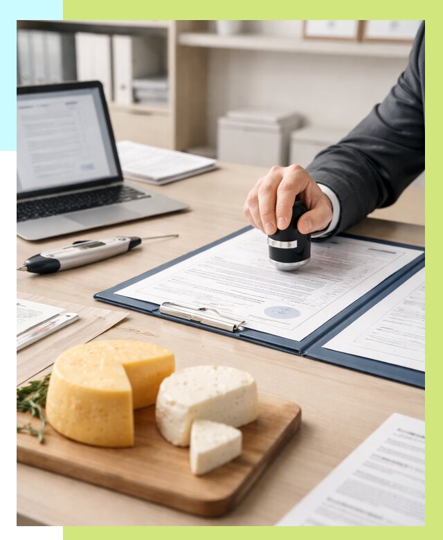 Сертификация сыров в Зиме от 15342 р | Сертификат на сыр Алешин-Зма