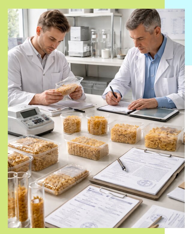 Сертификация макаронных изделий и технологической документации в Зиме