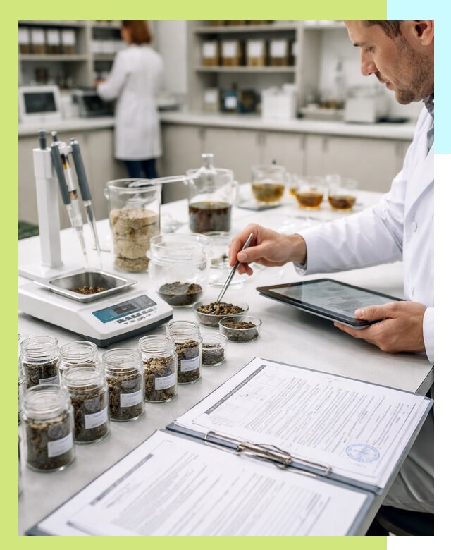 Сертификация чая и оформление подтверждающих документов в Зиме