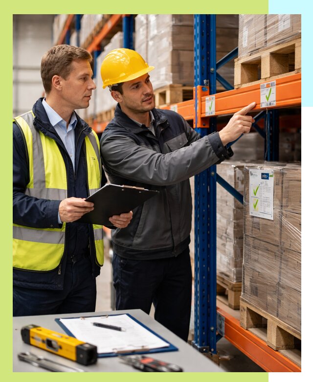 Сертификация стеллажей и складского оборудования в Зиме