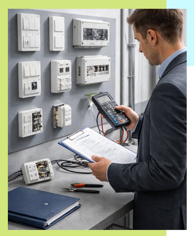 Сертификация электрических и автоматических выключателей в Зиме