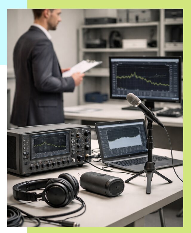 Сертификация аудиотехники в Зиме от 15342 р., Алешин-Зма