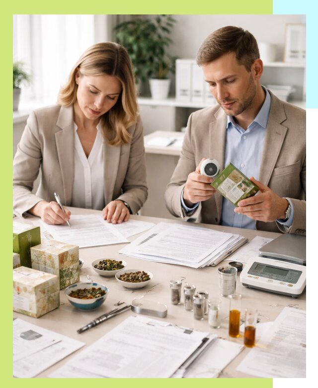 Разработка ТУ на чай и маркировку продукции в Зиме