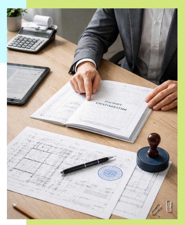 Паспорт эксплуатации в Зиме под ключ от 4603 р. Алешин-Зма