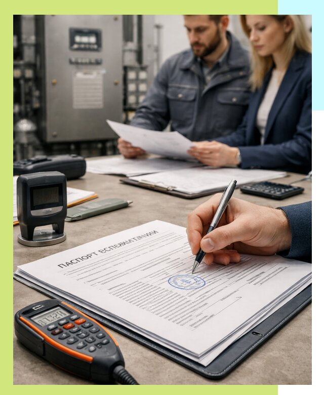 Оформление паспорта эксплуатации оборудования в Зиме