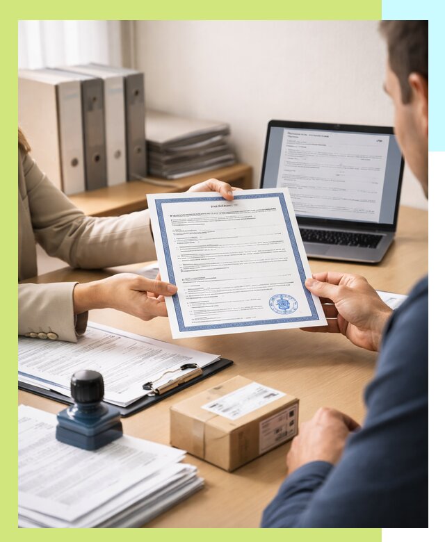 Оформление сертификата соответствия на продукцию в Зиме