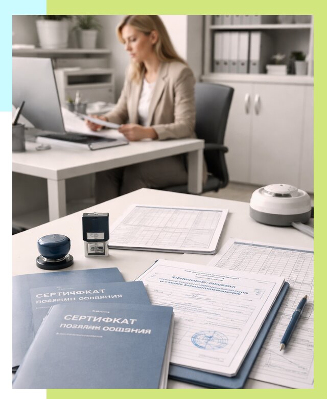 Сертификаты пожарной безопасности в Зиме от 15342 р. | Алешин-Зма