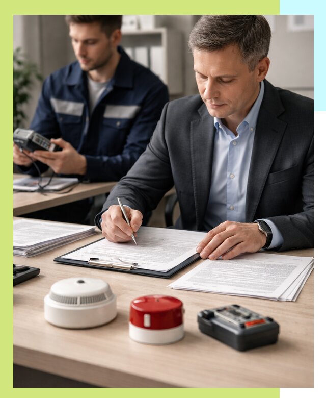 Получение добровольного пожарного сертификата в Зиме