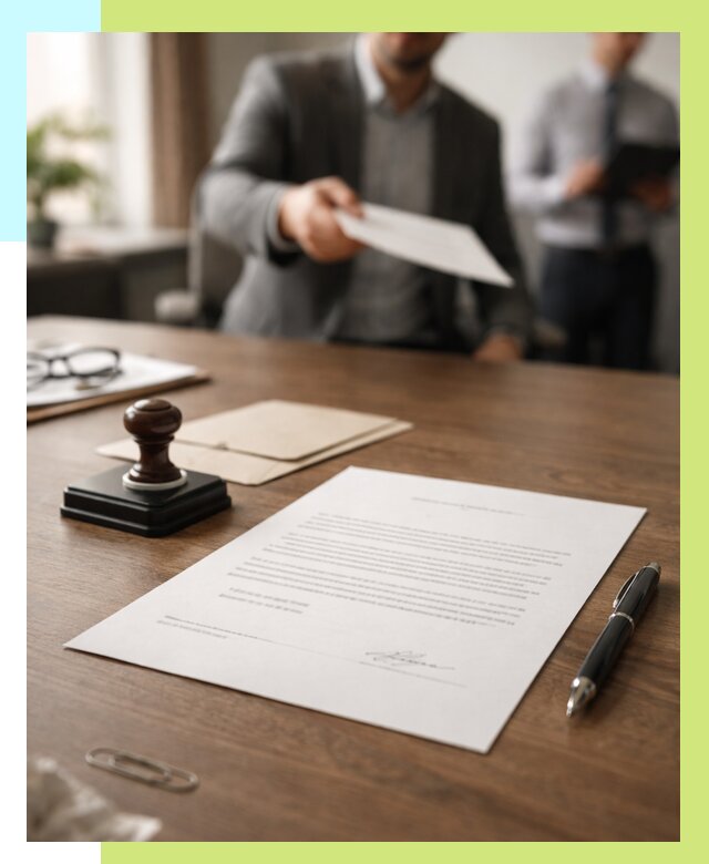 Отказное письмо по сертификации в Зиме от 3580 р. | Алешин-Зма