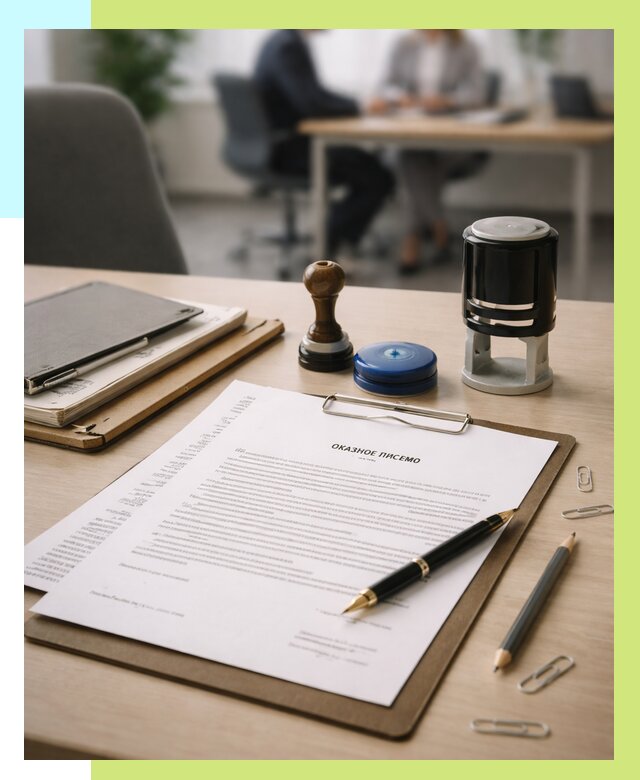 Отказное письмо для Wildberries в Зиме от 2557 р. | Алешин-Зма