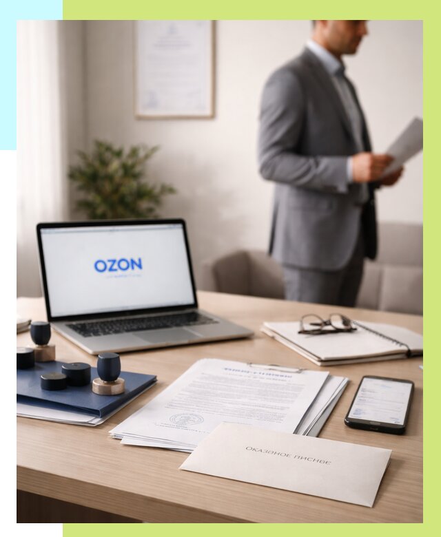 Отказное письмо для Ozon в Зиме от 3580 р. | Алешин-Зма