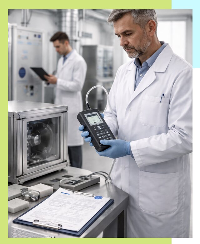 Оформление озонового заключения для продукции и оборудования в Зиме