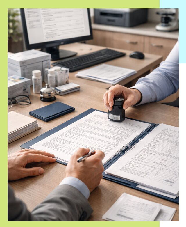 Регистрационное удостоверение на медицинское изделие в Зиме