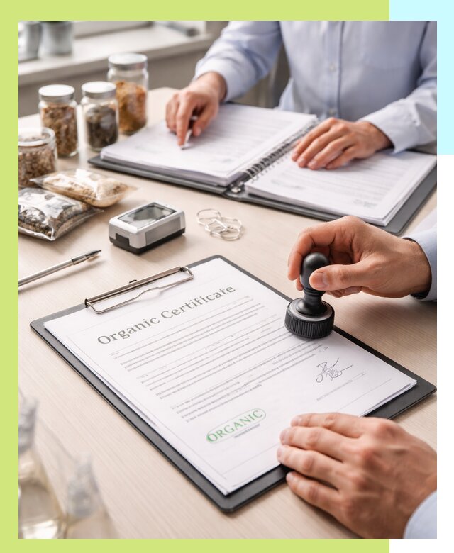 Получение органик сертификата для продукции в Зиме