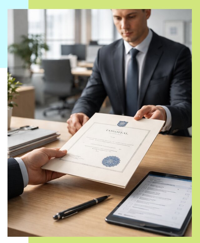 Сертификат ISO 30301 в Зиме от 35798 р. | Алешин-Зма - под ключ