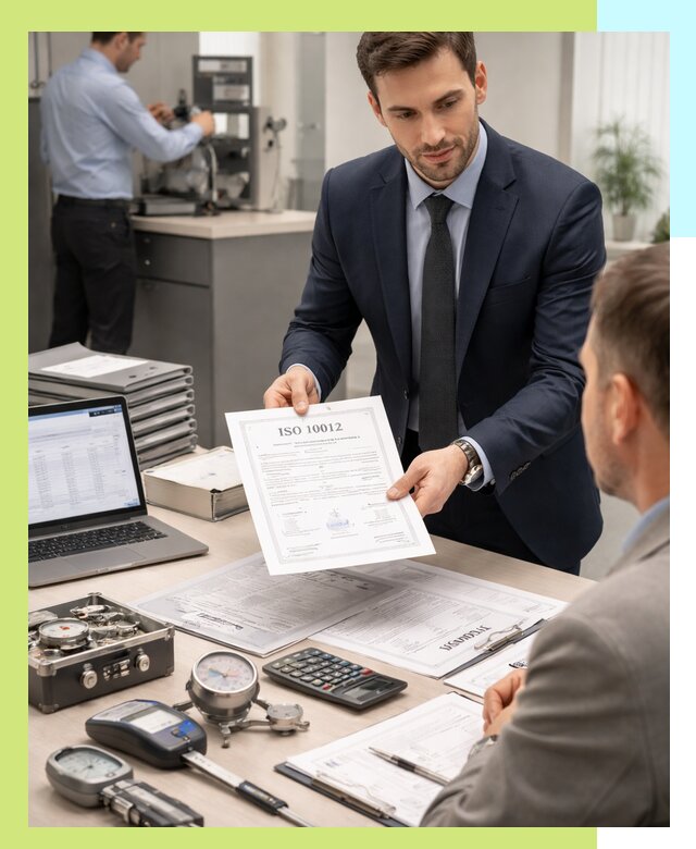 Выдача сертификата ISO 10012 по требованиям метрологии в Зиме