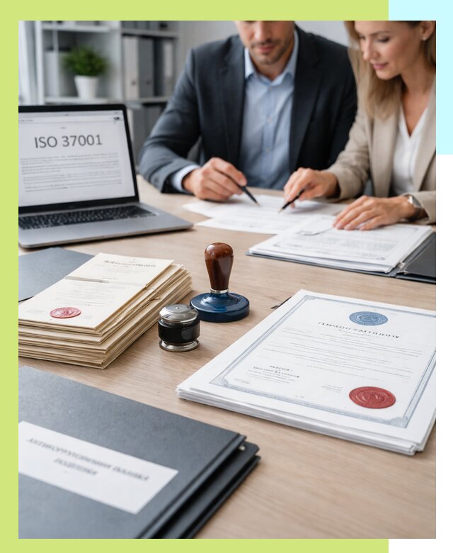 Получение сертификата ISO 37001 по системе борьбы с коррупцией в Зиме